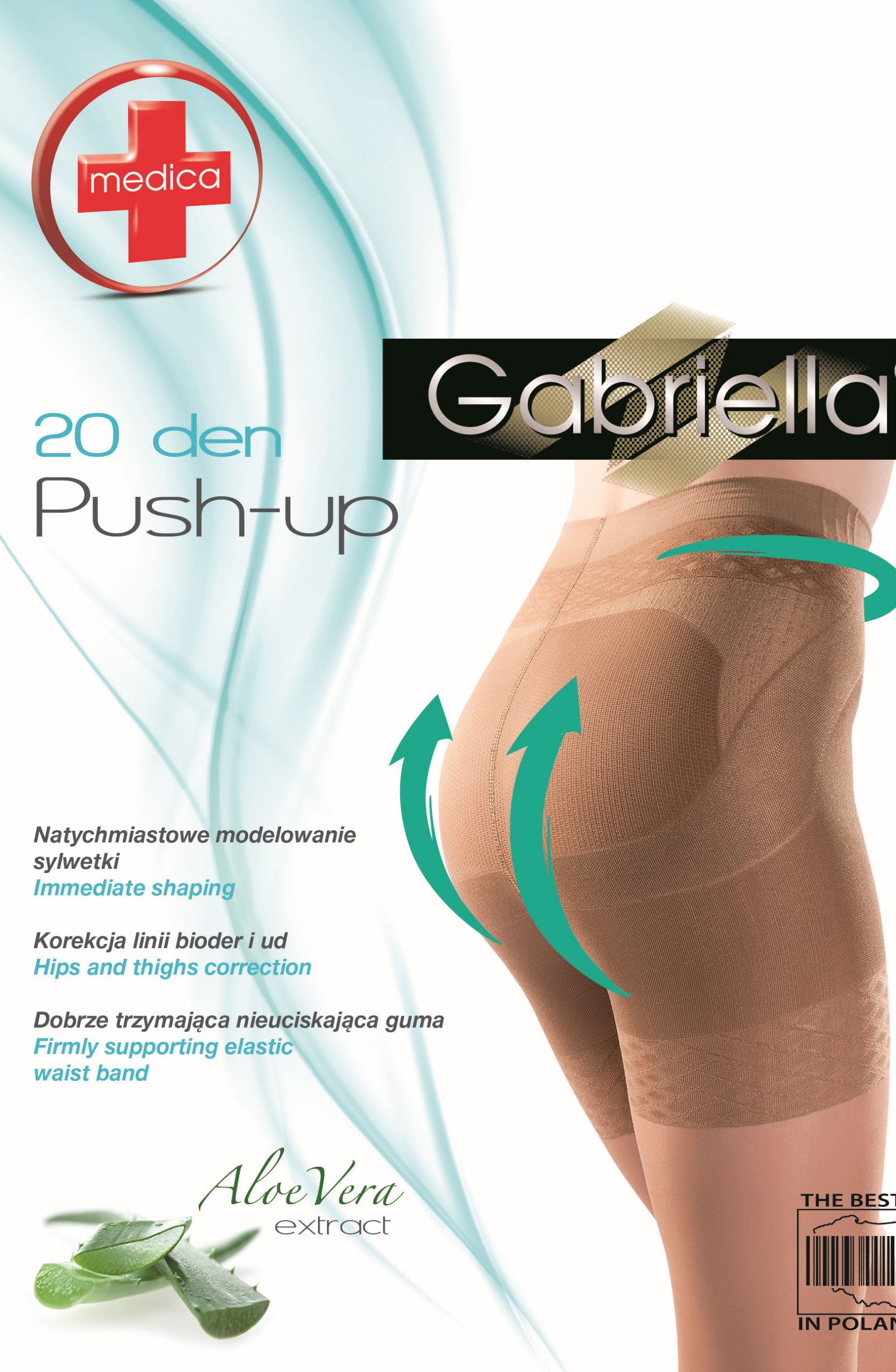 Gabriella Classic Push Up 20 Tights Evoke Lingerie