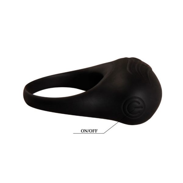 PRETTY LOVE - BERTRAM BLACK VIBRATOR RING - Image 6