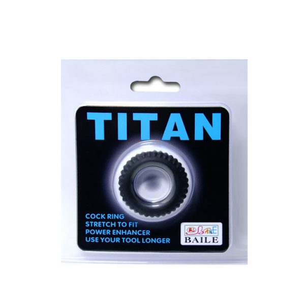 BAILE - TITAN COCKRING BLACK 1.9 CM - Image 5