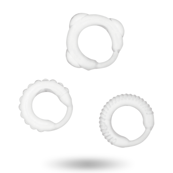 ADDICTED TOYS - C-RING SET CLEAR - Image 2