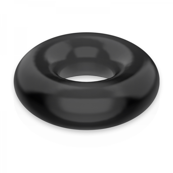 POWERING - SUPER FLEXIBLE AND RESISTANT PENIS RING 4.5CM BLACK - Image 7