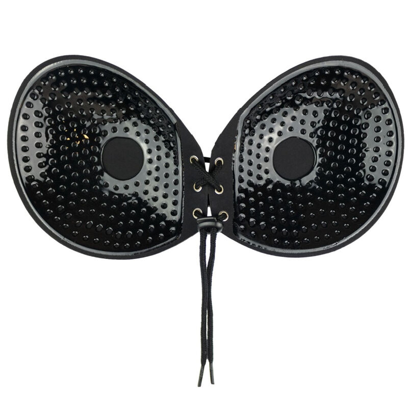 BYE-BRA - BRA ADHESIVE INTERLACED BLACK CUP E - Image 5