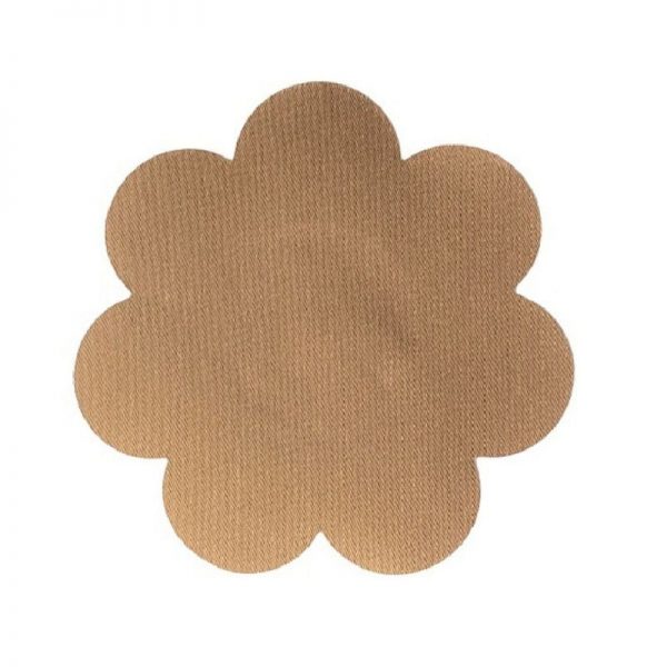 BYE BRA BREAST LIFT PADS + 3 PAIRS OF SATIN NIPPLE COVERS - BROWN SIZE F-H - Image 3