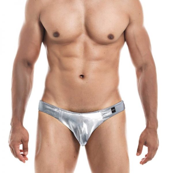 CUT4MEN - LOW RISE BRIEF SILVER M