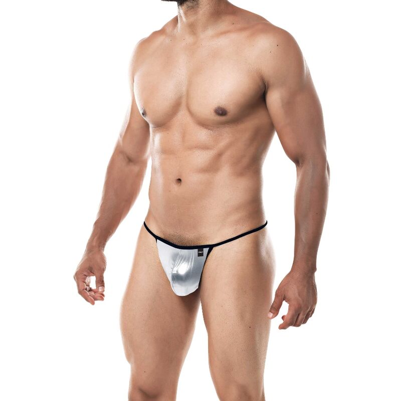 CUT4MEN - G-STRING PROVOCATIVE SILVER L