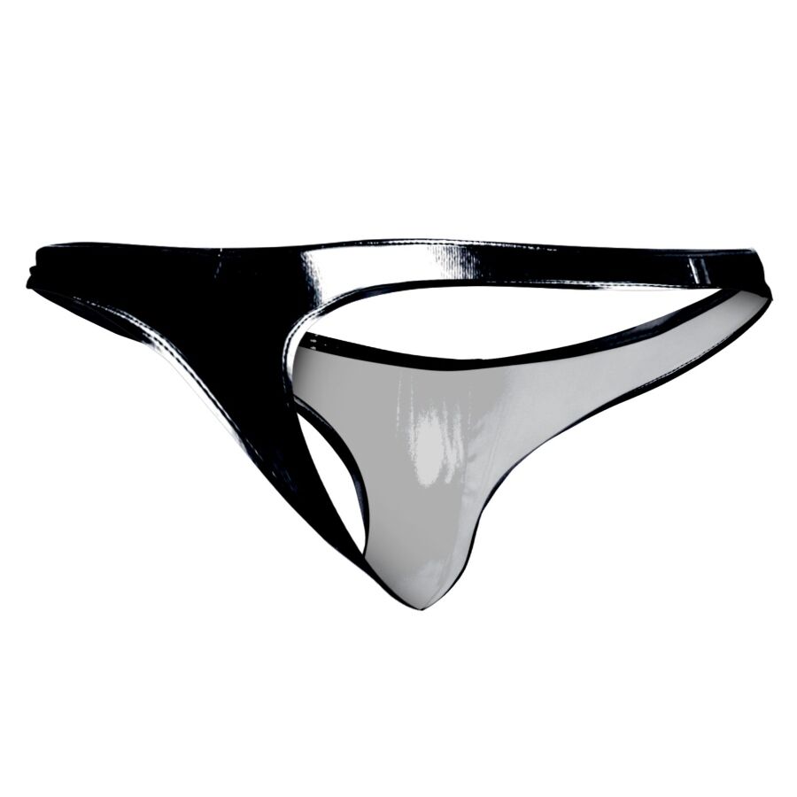 CUT4MEN - THONG PROVOCATIVE BLACK SKAI L - Image 6