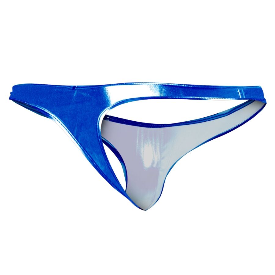CUT4MEN - THONG PROVOCATIVE BLUE SKAI S - Image 4