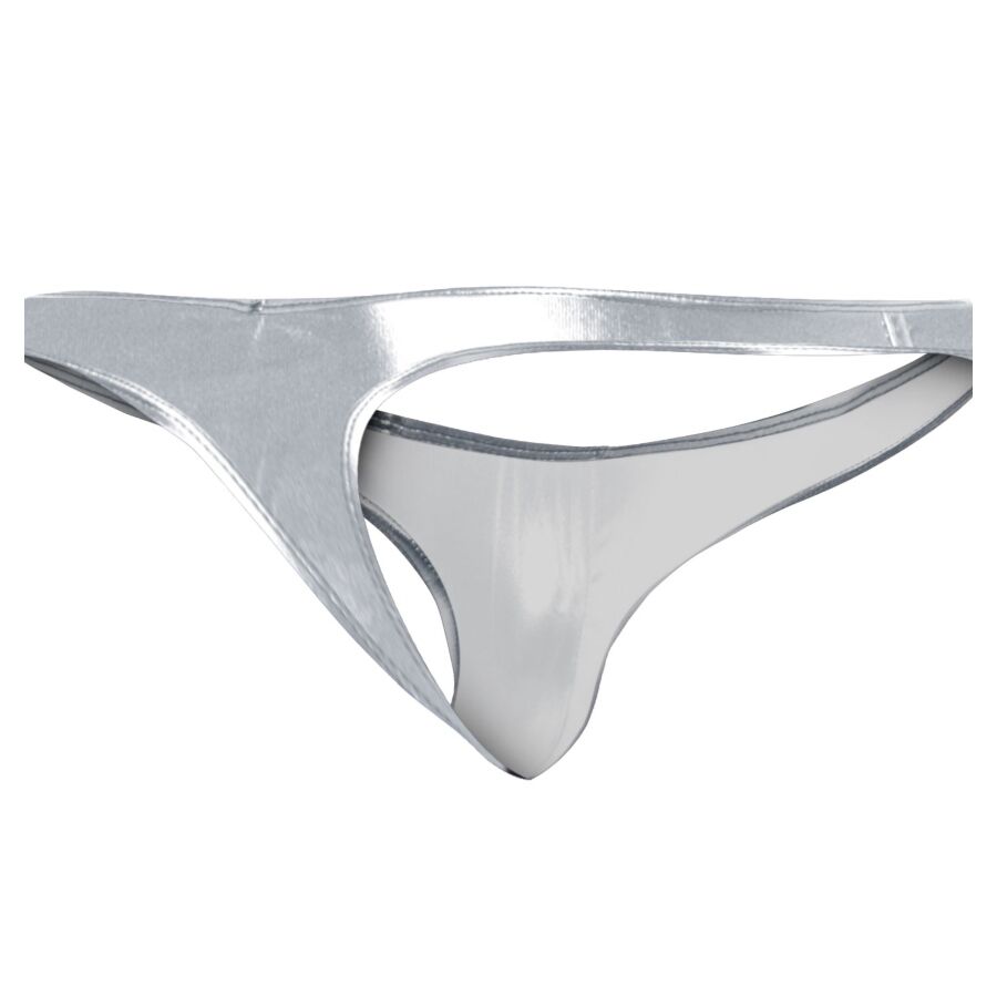 CUT4MEN - THONG PROVOCATIVE SILVER L - Image 4