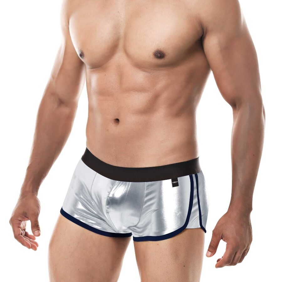 CUT4MEN - BOXER TRUNK SILVER M