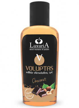 INTIMATELINE LUXURIA - VOLUPTAS EDIBLE MASSAGE GEL WARMING EFFECT - CHOCONUT 100 ML