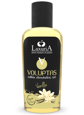 INTIMATELINE LUXURIA - VOLUPTAS EDIBLE MASSAGE GEL WARMING EFFECT - VANILLA 100 ML