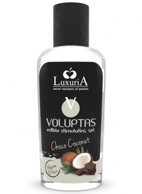INTIMATELINE LUXURIA - VOLUPTAS EDIBLE MASSAGE GEL WARMING EFFECT - COCONUT AND CREAM 100 ML