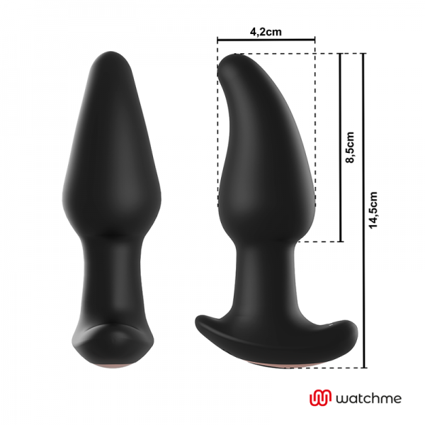 ANBIGUO - WATCHME REMOTE CONTROL ANAL PLUG VIBRATOR WITH ROTATION OF AMADEUS PEARLS - Image 5