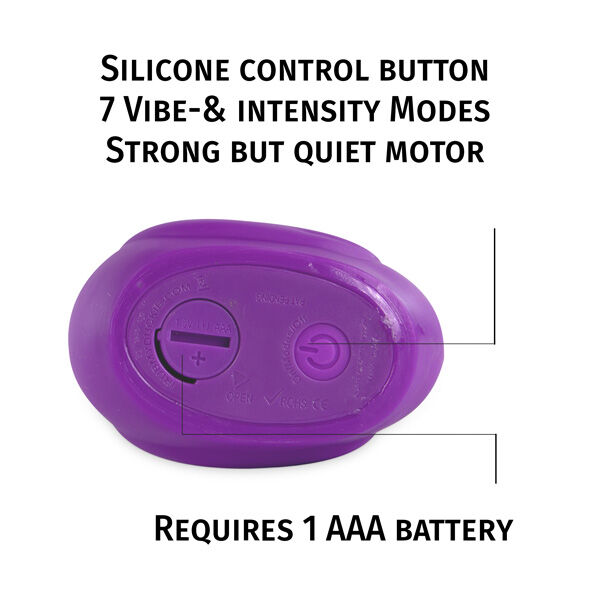 BIG TEASE TOYS - I RUB MY DUCKIE CLASSIC VIBRATING DUCK PURPLE - Image 5