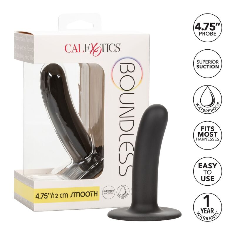 CALEXOTICS - BOUNDLESS DILDO 12 CM HARNESS COMPATIBLE SMOOTH - Image 2