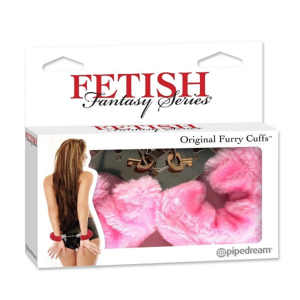 FETISH FANTASY FURRY CUFFS PINK