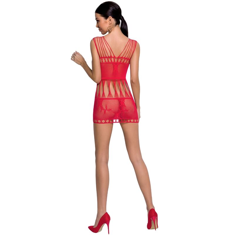 PASSION - WOMAN BS090 RED BODYSTOCKING ONE SIZE - Image 2