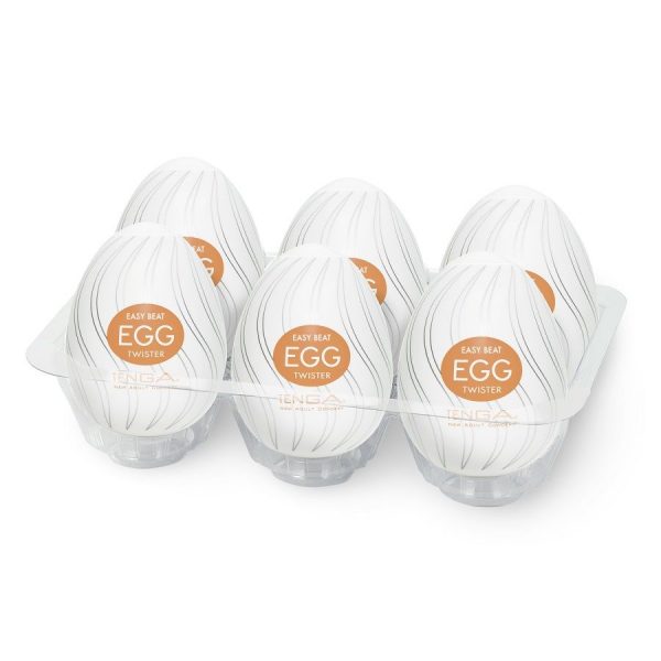 TENGA EGG PACK 6 TWISTER EASY ONA-CAP