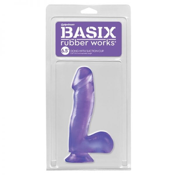 BASIX RUBBER WORKS SUCTION CUP 16 CM DONG PURPLE - Image 2