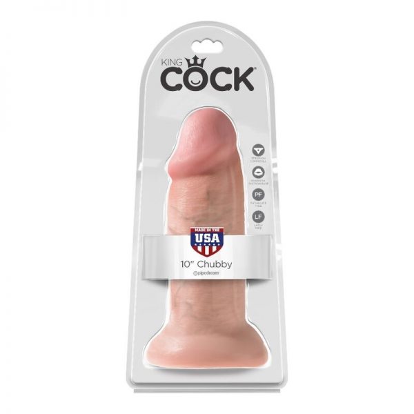 KING COCK - REALISTIC DILDO CHUBBY 25.4 CM - Image 3