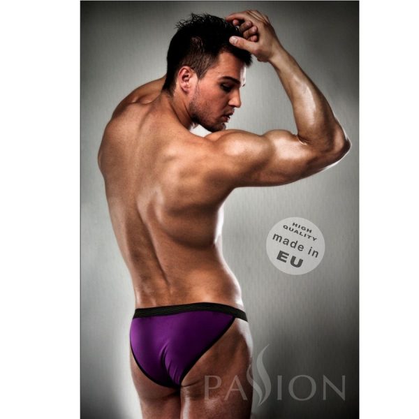 PASSION KOMPLET MEN LINGERIE PURPLE CLEAR S/M - Image 2