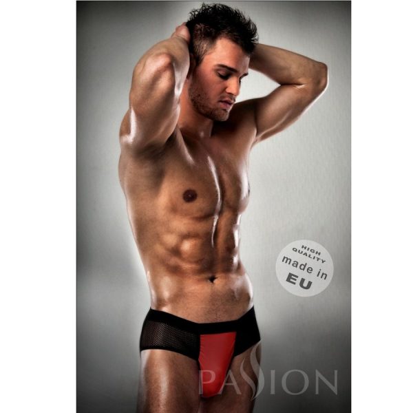 JOCKSTRAP RED/ BLACK PASSION MEN LINGERIE L/XL