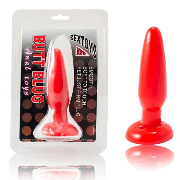 BAILE - SMALL RED ANAL PLUG 15 CM