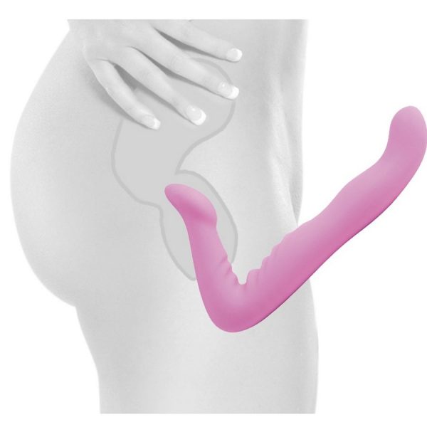 FETISH FANTASY ELITE 22 CM STRAPLESS STRAP-ON PINK - Image 4