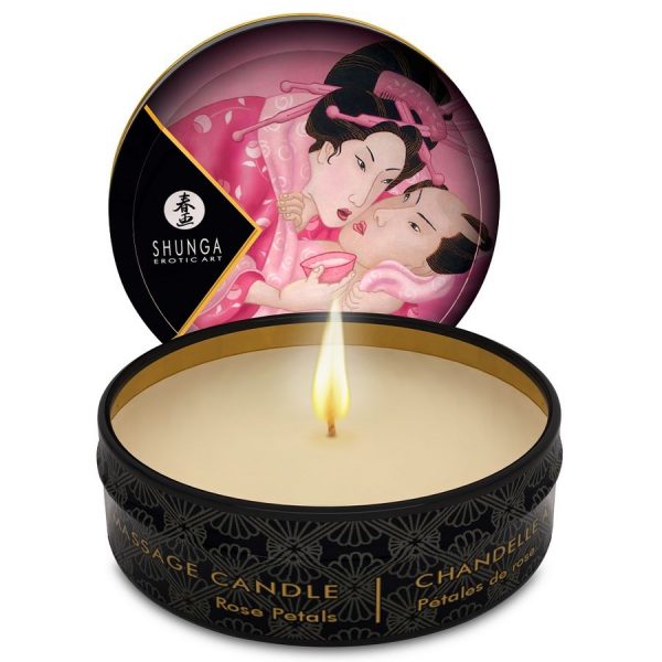 MINI CARESS BY CANDLELIGHT MASSAGE CANDLE + DISPLAYS