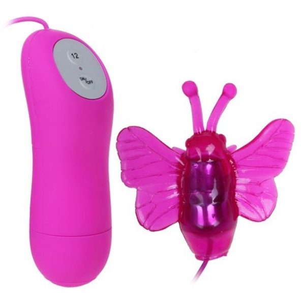 BAILE - CUTE SECRET BUTTERFLY STIMULATOR VIBRATOR 12V - Image 2