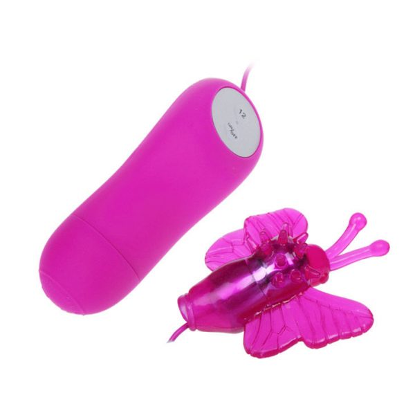 BAILE - CUTE SECRET BUTTERFLY STIMULATOR VIBRATOR 12V - Image 3