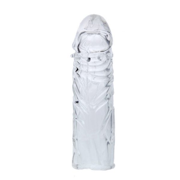 BAILE - TRANSPARENT SILICONE PENIS COVER 13 CM