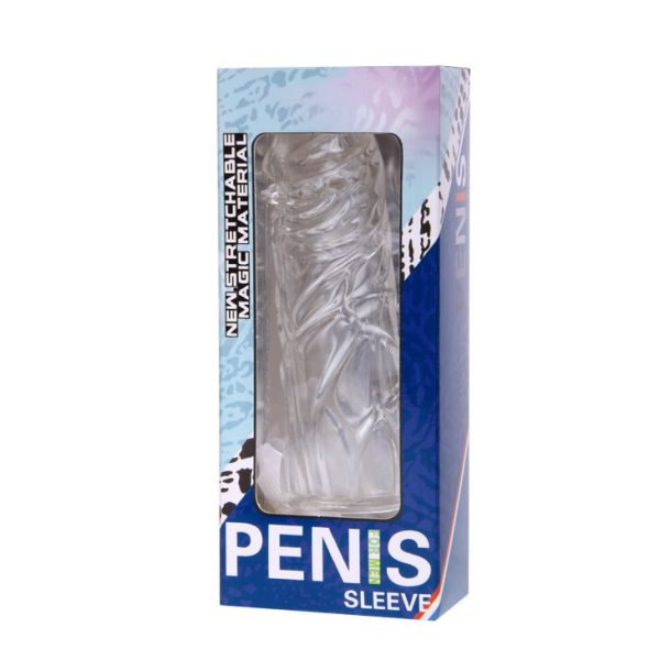 BAILE - TRANSPARENT SILICONE PENIS COVER 13 CM - Image 7