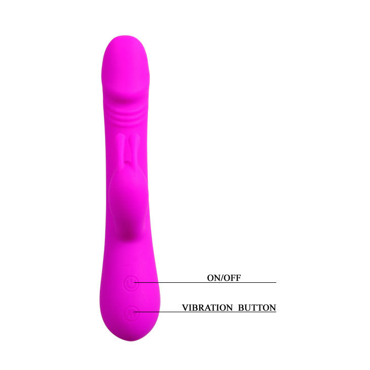 PRETTY LOVE - FLIRTATION VIBRATOR WITH RABBIT CLEMENT - Image 6