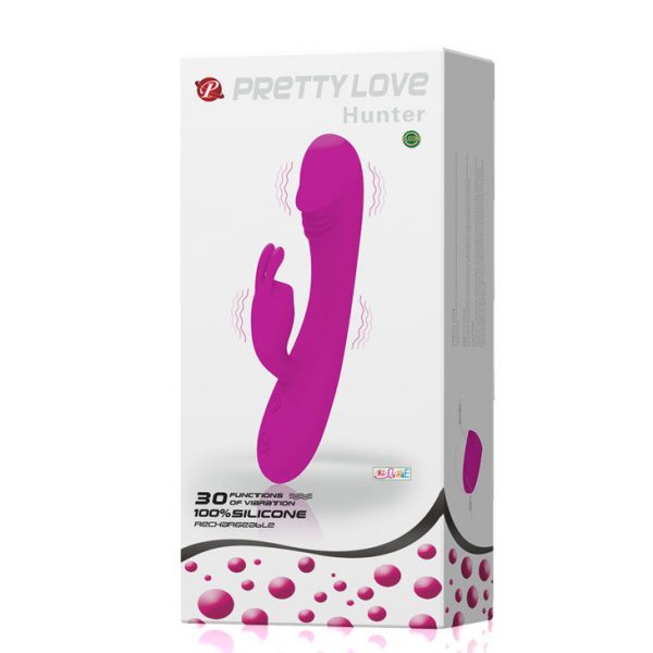 PRETTY LOVE - SMART VIBRATOR WITH RABBIT 30 HUNTER MODES - Image 9