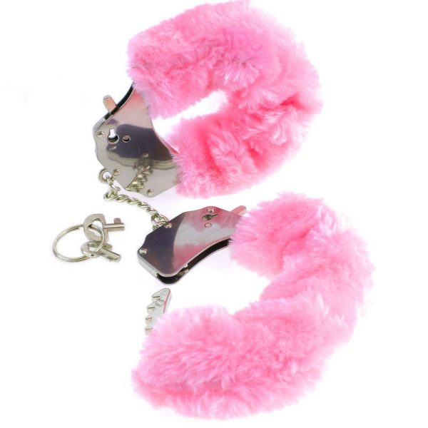 FETISH FANTASY FURRY CUFFS PINK - Image 3