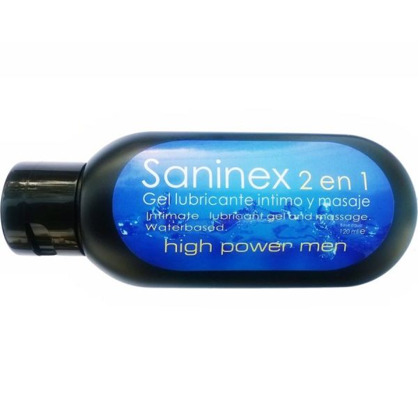 SANINEX 2 IN 1 INTIMATE LUBRICANT AND HIGH POWER MEN MASSAGE