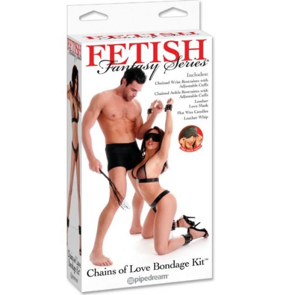 FETISH FANTASY SERIES - CHAINS OF LOVE BONDAGE KIT - Image 2