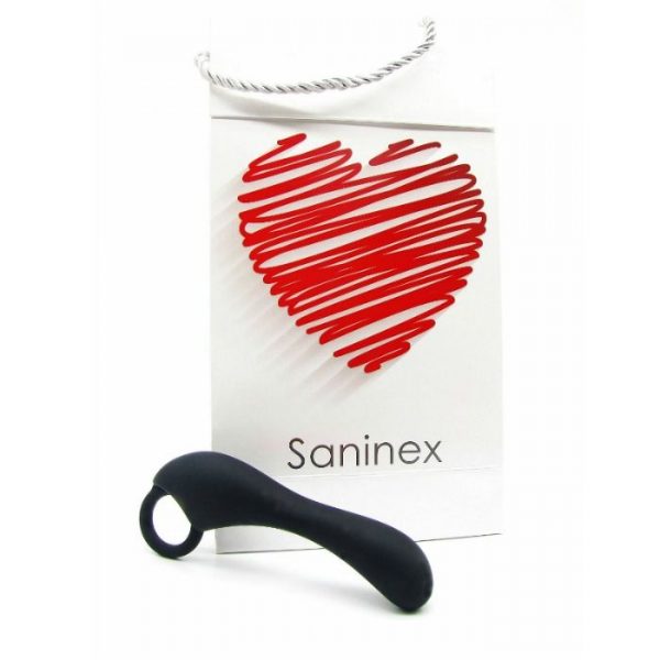 SANINEX STIMULATOR DUPLEX ORGASMIC ANAL SEX UNISEX BLACK - Image 2