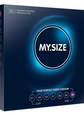 MY SIZE NATURAL LATEX CONDOM 69 WIDTH 36 PCS