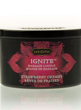 KAMASUTRA - STRAWBERRY DREAMS MASSAGE CANDLE 170 GR