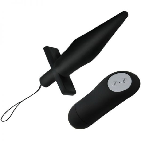 BAILE - DANCE BUTT ANAL PLUG WITH VIBRATION BLACK - Image 2