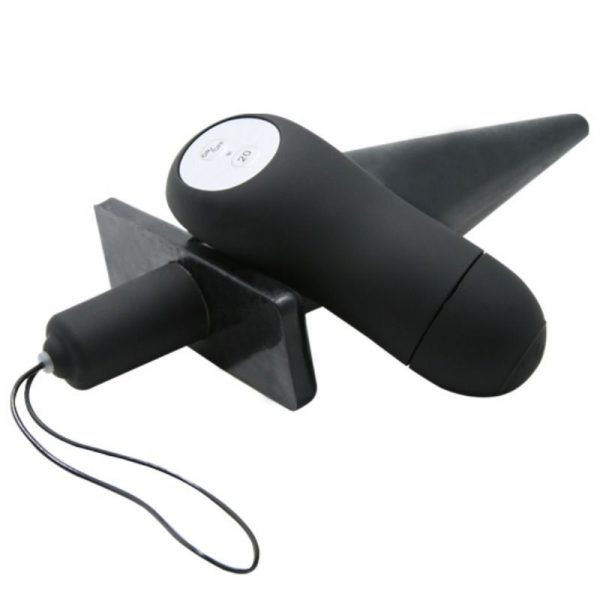 BAILE - DANCE BUTT ANAL PLUG WITH VIBRATION BLACK - Image 6