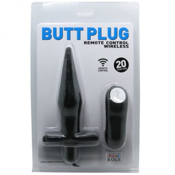 BAILE - DANCE BUTT ANAL PLUG WITH VIBRATION BLACK - Image 10