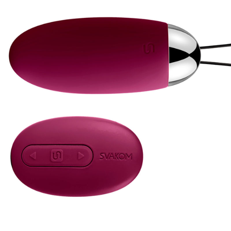 SVAKOM ELVA VIBRATING EGG VIOLET - Image 3