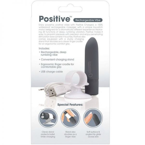 SCREAMING O - RECHARGEABLE MASSAGE POSITIVE GRAY - Image 3