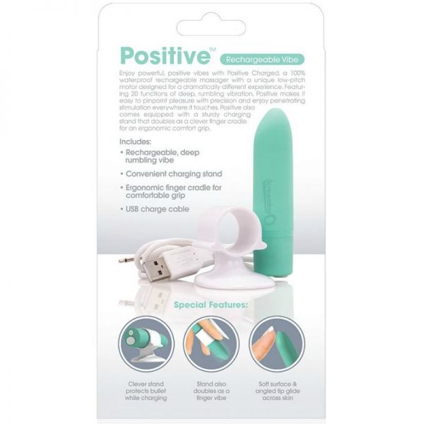 SCREAMING O - RECHARGEABLE MASSAGE POSITIVE GREEN - Image 3