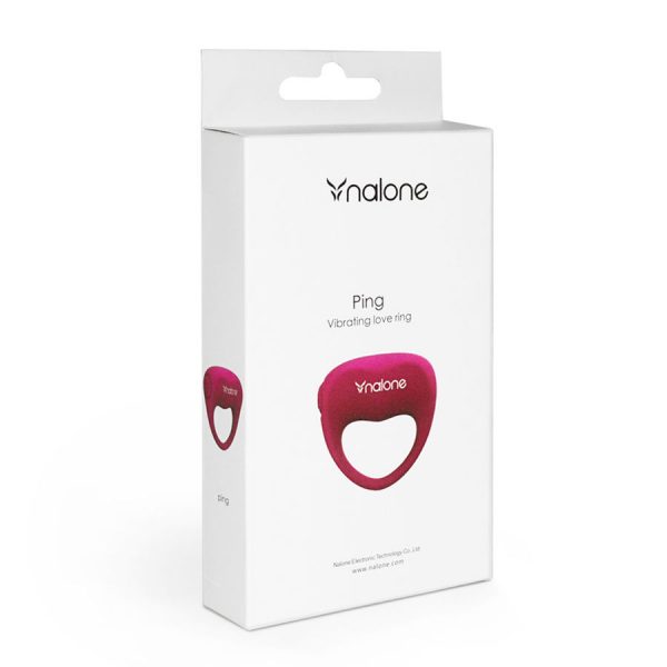 NALONE VIBRATING LOVE RING PINK - Image 2