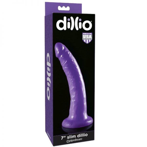 DILLIO DILDO 17.8 CM PURPLE