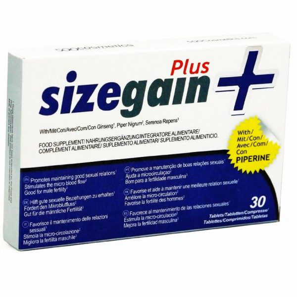 500 COSMETICS - SIZEGAIN PLUS PILLS TO ENLARGE THE PENIS - Image 2